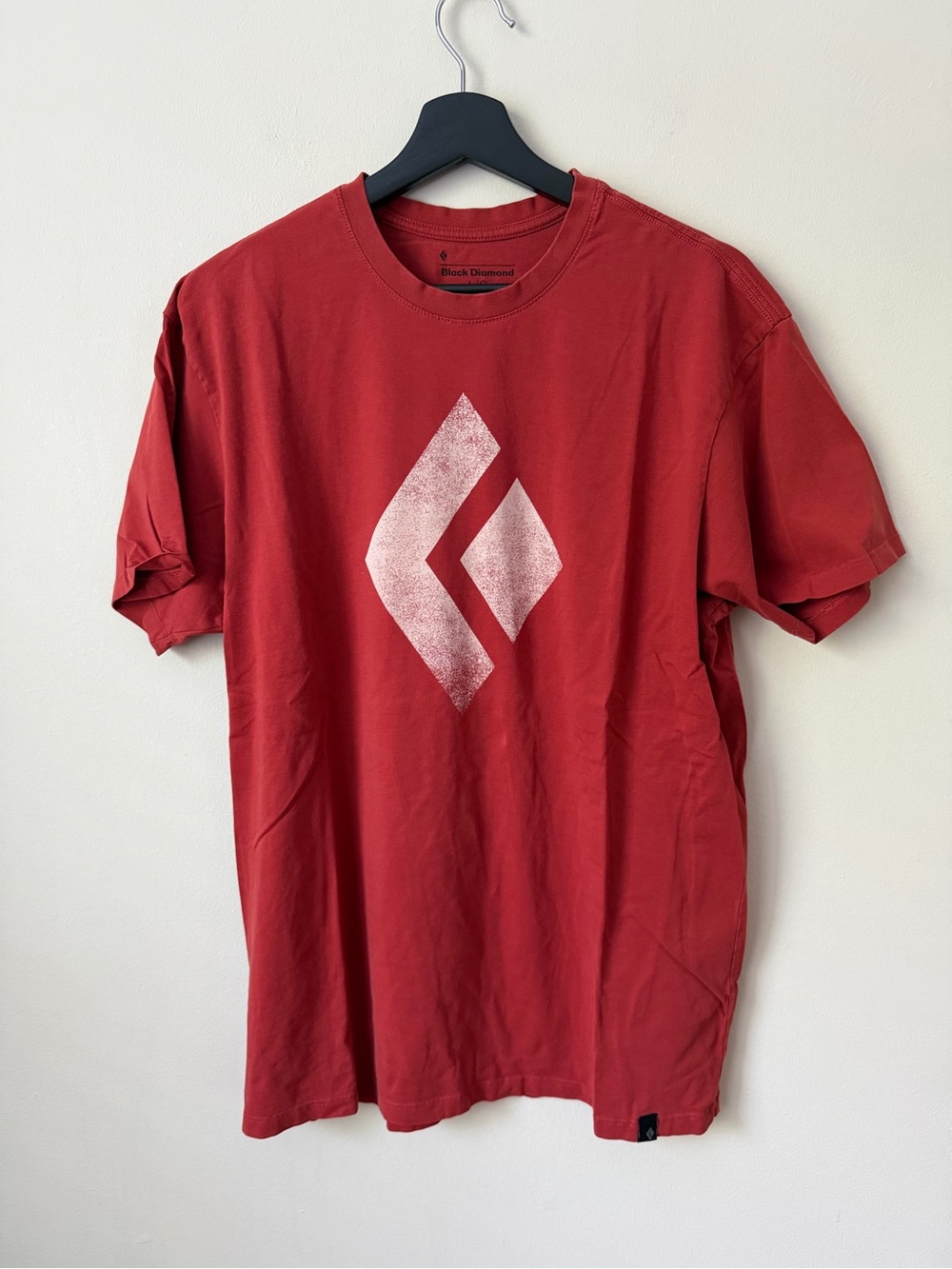 Black Diamond Men’s Chalked Up T-Shirt - Size L Organic Cotton